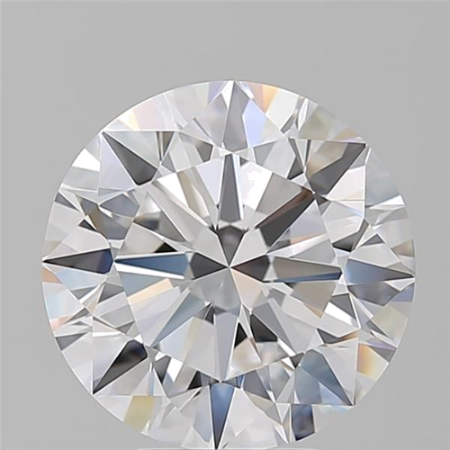 5.02 carat D-VVS2 Excellent cut Natūralus Round Deimantas (1)