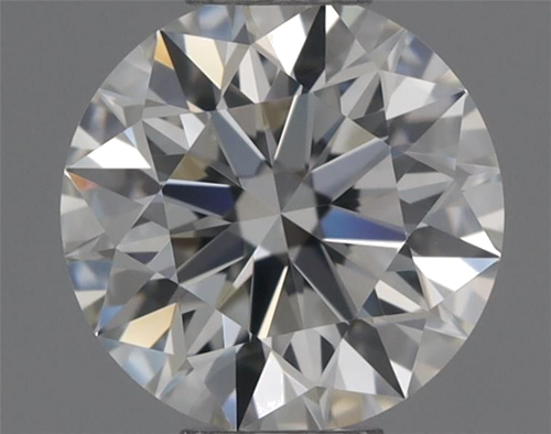 0.42 carat H-VVS1 Excellent cut Natūralus Round Deimantas (1)