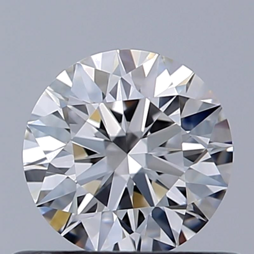 0.5 carat F-VVS1 Excellent cut Natūralus Round Deimantas (1)