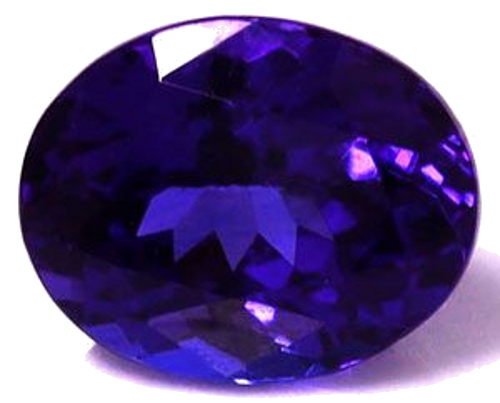 3.36 carat BLUE Oval Tanzanite (1)