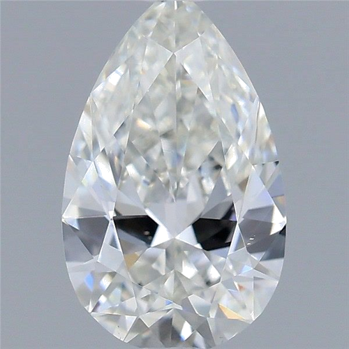 0.46 carat H-VS1 Natūralus Pear Deimantas (1)