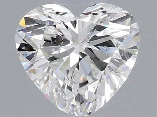 0.4 carat F-SI1 Natūralus Heart Deimantas (1)