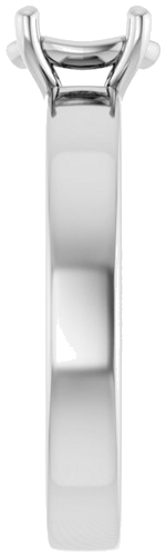 Sužadėtuvių Žiedas „Solitaire“ 925 Sidabro Oval 7mm x 5mm (4)