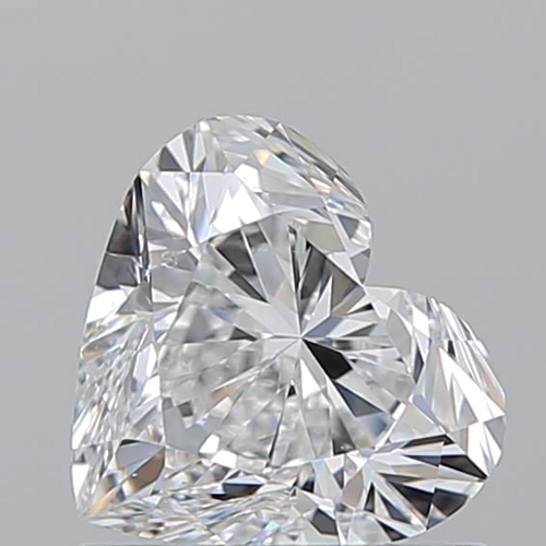 1.01 carat D-VS2 Natūralus Heart Deimantas (1)