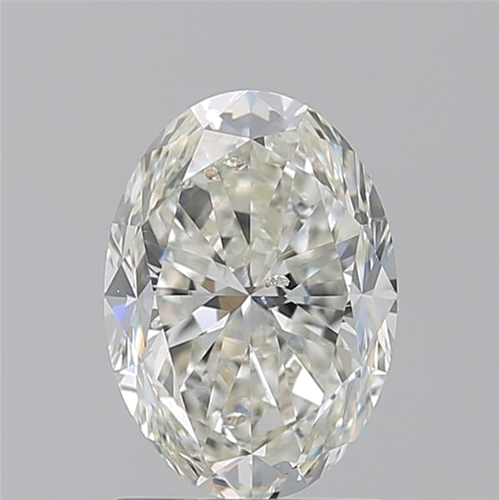 1.71 carat J-SI2 Natūralus Oval Deimantas (1)