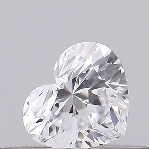 0.2 carat D-VS2 Natūralus Heart Deimantas (1)