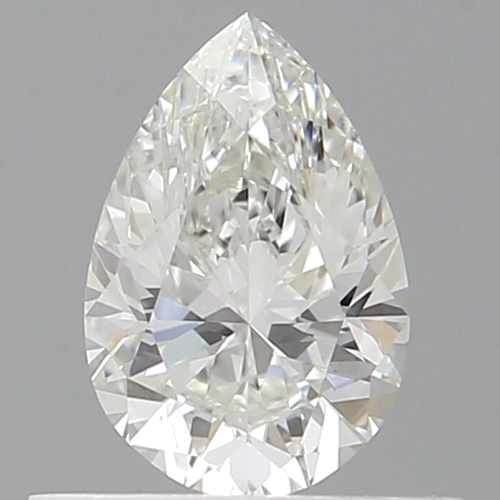 0.51 carat G-VVS1 Natūralus Pear Deimantas (1)
