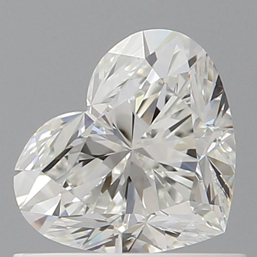 0.75 carat G-VVS1 Natūralus Heart Deimantas (1)