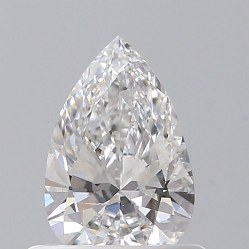 0.5 carat E-SI2 Natūralus Pear Deimantas (1)