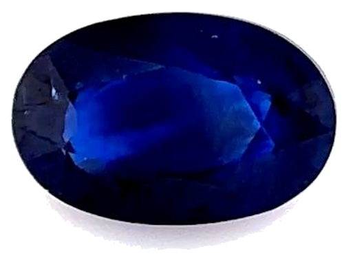 0.51 carat BLUE Oval Safyras (1)