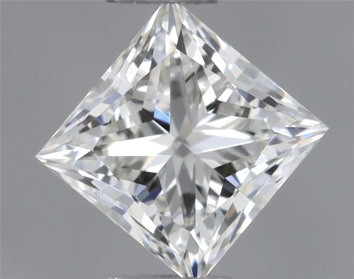 0.37 carat I-VVS1 Natūralus Princess Deimantas (1)