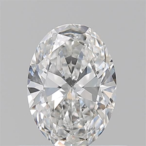 0.56 carat E-VVS2 Natūralus Oval Deimantas (1)