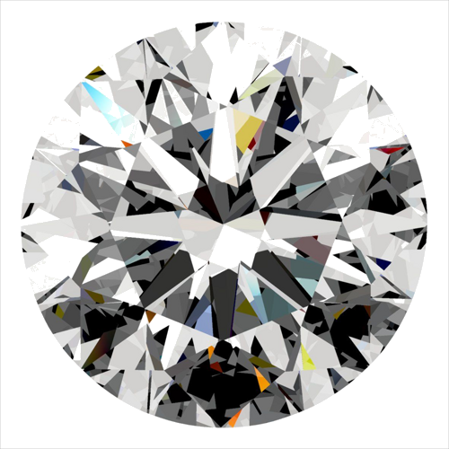 0.32 carat F-VS1 Excellent cut Natūralus Round Deimantas (1)