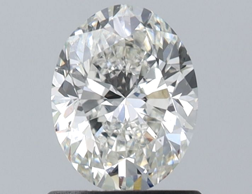 1.0 carat H-SI2 Natūralus Oval Deimantas (1)