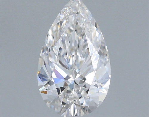 0.56 carat E-VS2 Natūralus Pear Deimantas (1)