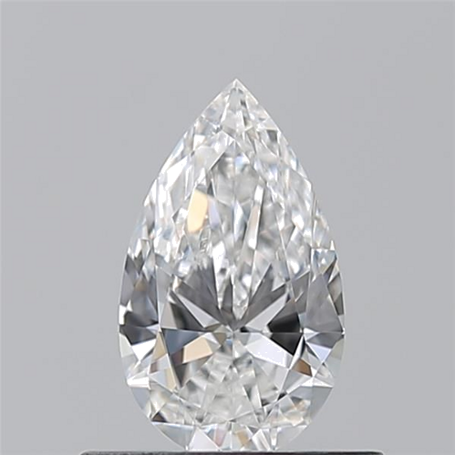 0.5 carat F-VS1 Natūralus Pear Deimantas (1)