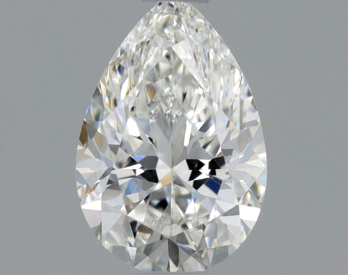 0.31 carat F-VS1 Natūralus Pear Deimantas (1)
