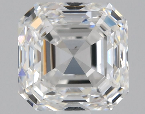 1.01 carat F-VS1 Natūralus Asscher Deimantas (1)