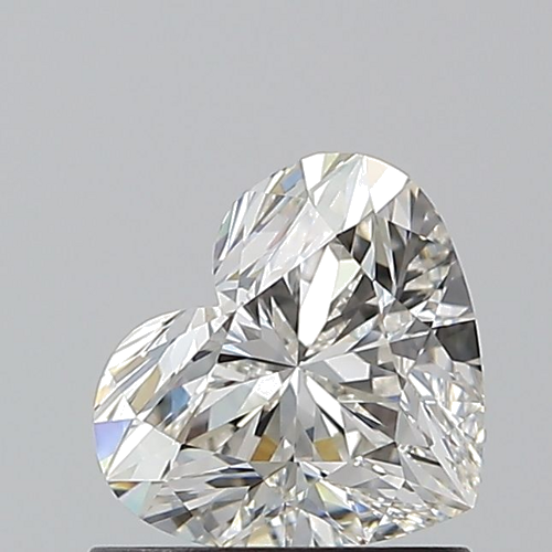 0.9 carat I-VS1 Natūralus Heart Deimantas (1)