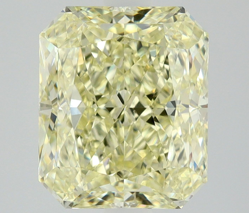 1.79 carat Fancy Light Yellow-VS2 Natūralus Radiant Deimantas (1)