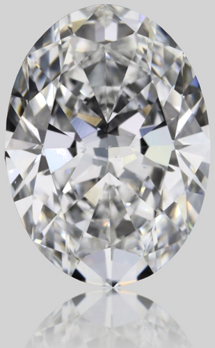 1.01 carat E-VS2 Natūralus Oval Deimantas (1)