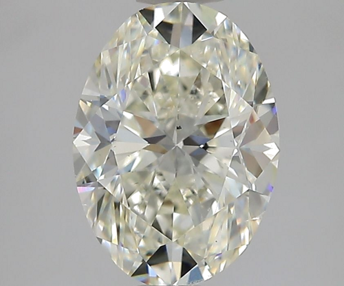2.01 carat K-SI1 Natūralus Oval Deimantas (1)