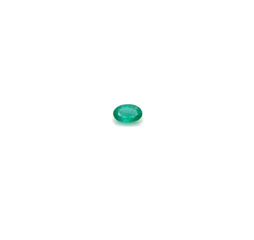 0.4 carat GREEN Oval Smaragdas (1)
