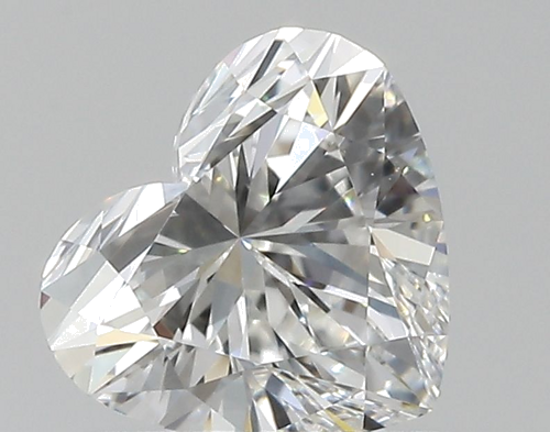 0.6 carat G-VVS2 Natūralus Heart Deimantas (1)