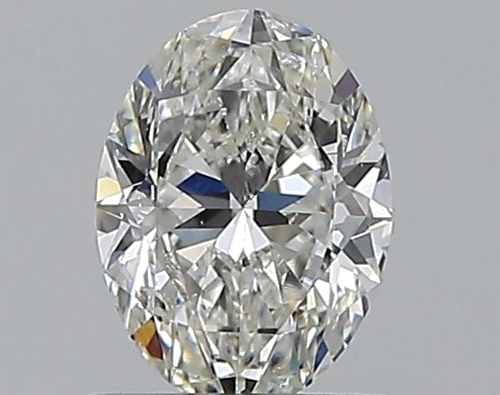 0.7 carat H-SI2 Natūralus Oval Deimantas (1)