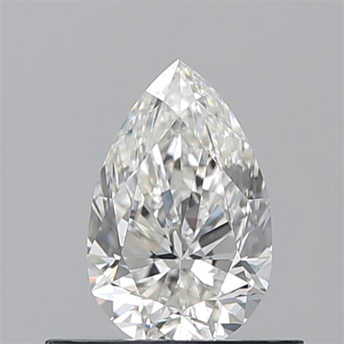 0.5 carat H-VVS2 Natūralus Pear Deimantas (1)