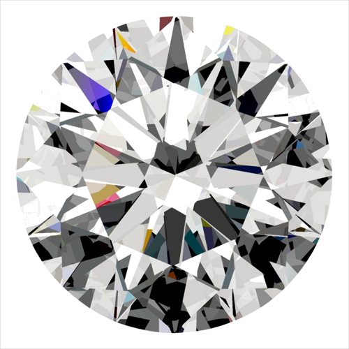 0.31 carat H-VS2 Excellent cut Natūralus Round Deimantas (1)
