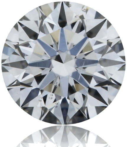 0.5 carat G-SI1 Excellent cut Natūralus Round Deimantas (1)