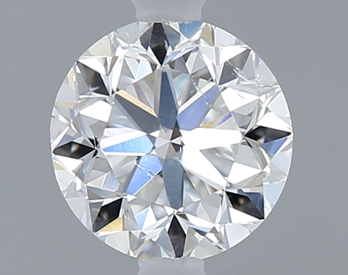 0.5 carat E-SI2 GD cut Natūralus Round Deimantas (1)