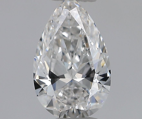 0.5 carat E-VS2 Natūralus Pear Deimantas (1)