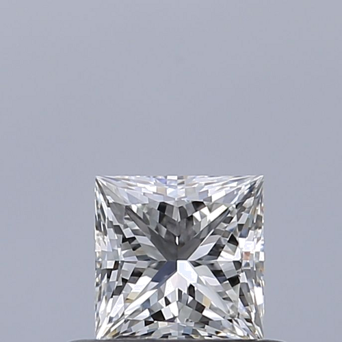 0.43 carat F-VVS1 Natūralus Princess Deimantas (1)