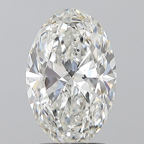 1.71 carat G-SI2 Natūralus Oval Deimantas (1)