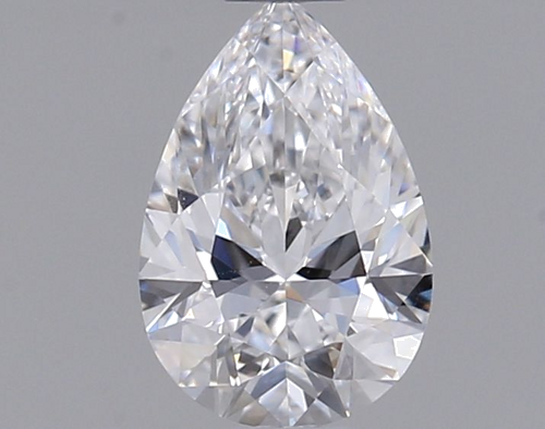 0.4 carat D-IF Natūralus Pear Deimantas (1)