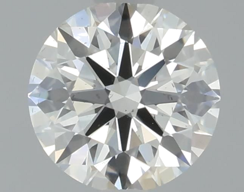 0.31 carat I-SI1 Excellent cut Natūralus Round Deimantas (1)