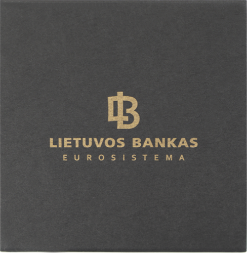 2022 Lietuva Konstitūcijas 100. gadadienai veltīta 50 eiro zelta monēta (5)