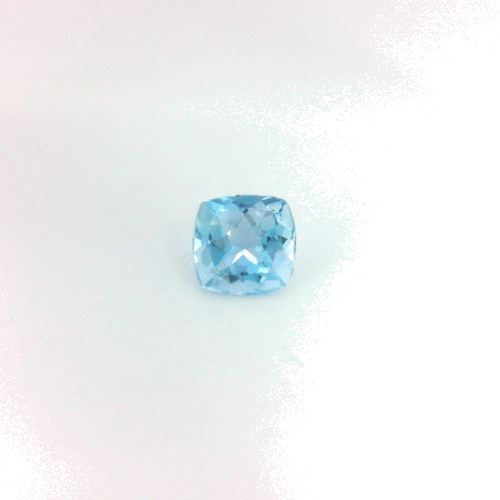 0.46 carat BLUE Cushion Aquamarine (1)