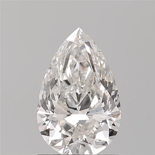 1.23 carat H-SI1 Natūralus Pear Deimantas (1)