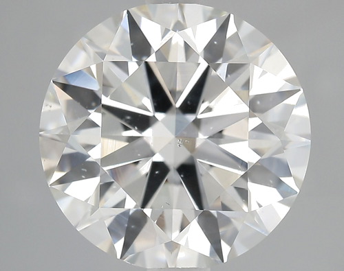 3.69 carat J-SI1 Excellent cut Natūralus Round Deimantas (1)