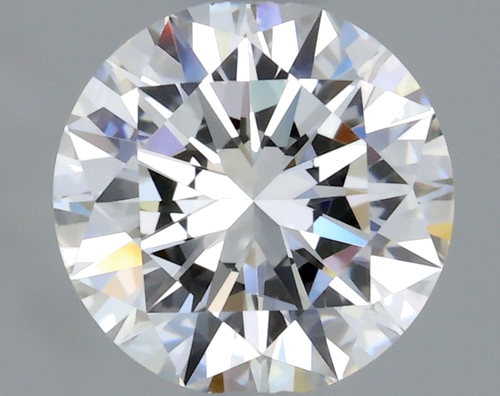 0.46 carat F-VVS1 Excellent cut Natūralus Round Deimantas (1)