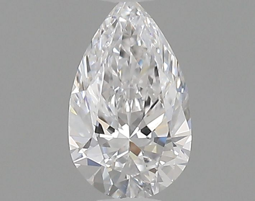 0.31 carat D-VVS1 Natūralus Pear Deimantas (1)