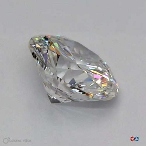 1.0 carat F-VS1 Very Good cut Natūralus Round Deimantas (1)