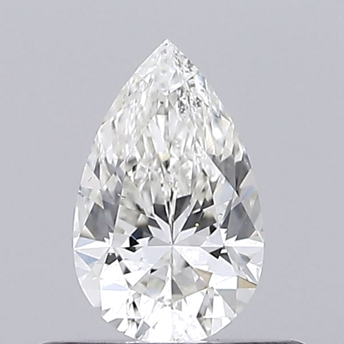 0.4 carat I-SI1 Natūralus Pear Deimantas (1)