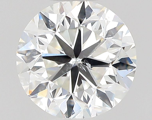 0.5 carat G-SI1 GD cut Natūralus Round Deimantas (1)