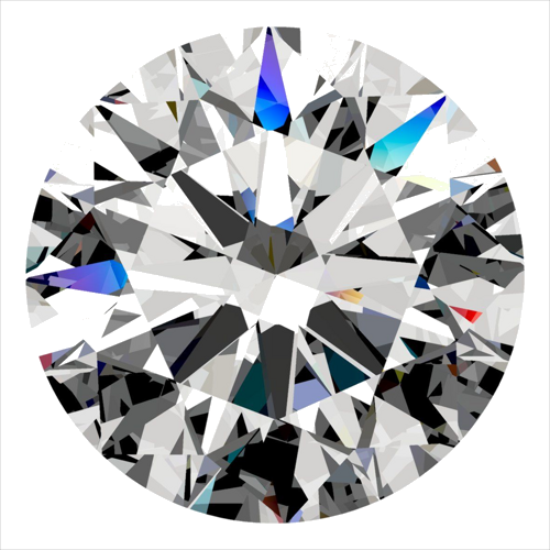 0.31 carat D-VS1 Excellent cut Natūralus Round Deimantas (1)