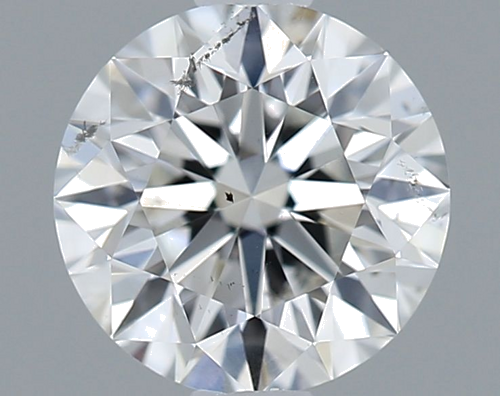 0.5 carat F-SI1 Very Good cut Natūralus Round Deimantas (1)