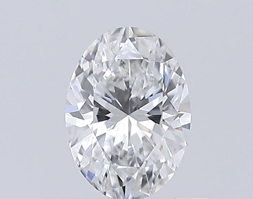 0.54 carat E-SI1 Natūralus Oval Deimantas (1)